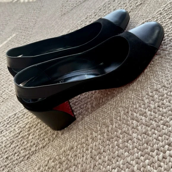 Louboutin Miss Duvette leather pumps - Picture 4 of 10